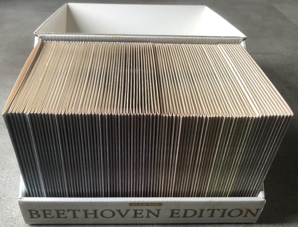 BEETHOVEN - COMPLETE WORKS - BOX 85 CD'S, Cd's en Dvd's, Ophalen of Verzenden, Classicisme, Zo goed als nieuw, Boxset