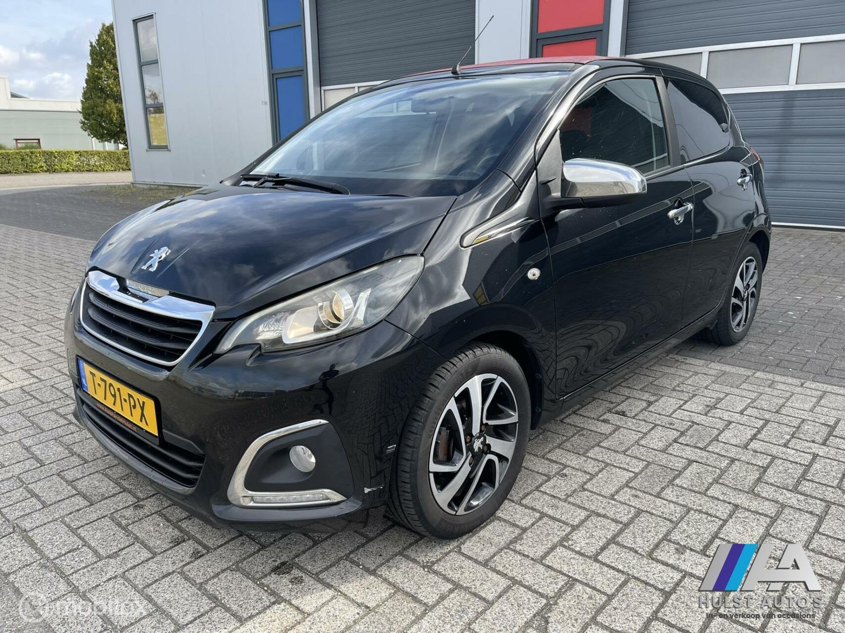 Peugeot 108 1.2 VTi Allure Top | 12-2014 | Navi | Lmv | Came, Euro 5, Gebruikt, Zwart, 1199 cc