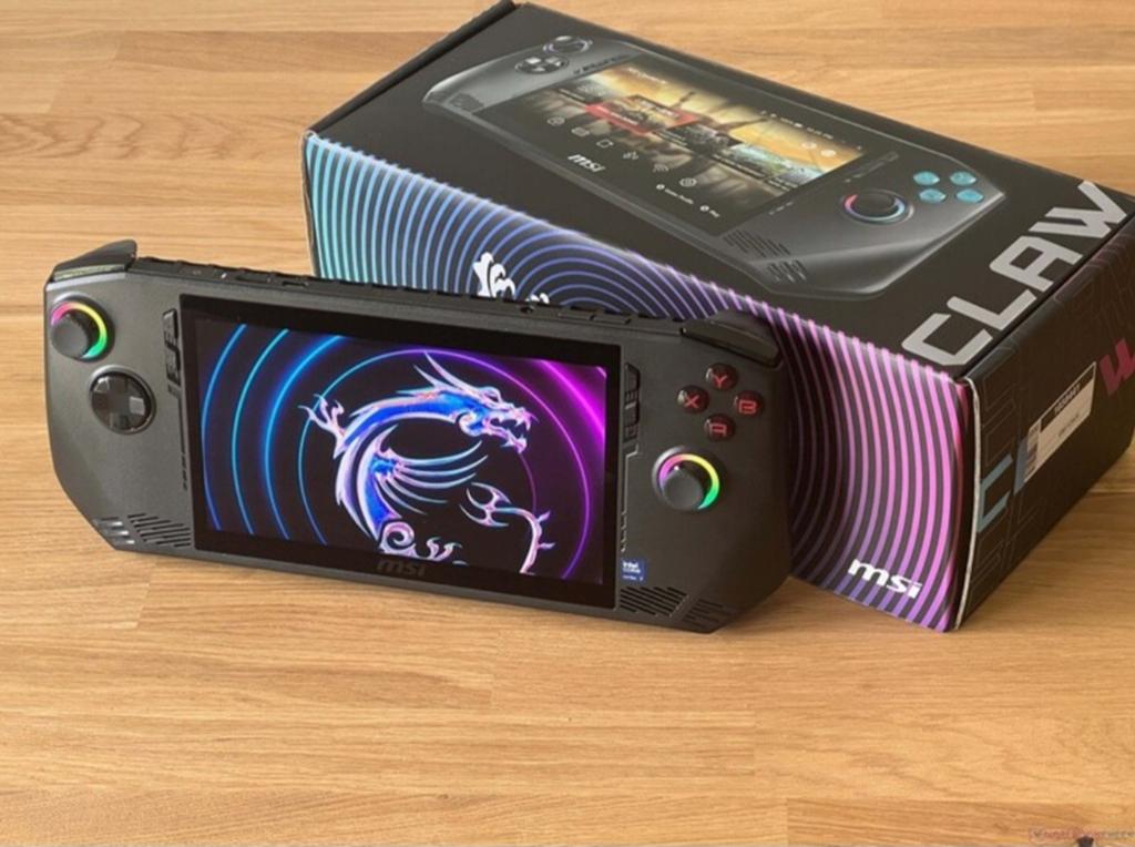 MSI Claw A1M Intel Ultra Core 7 Gaming Handheld, Spelcomputers en Games, Ophalen of Verzenden, MSI, Nieuw