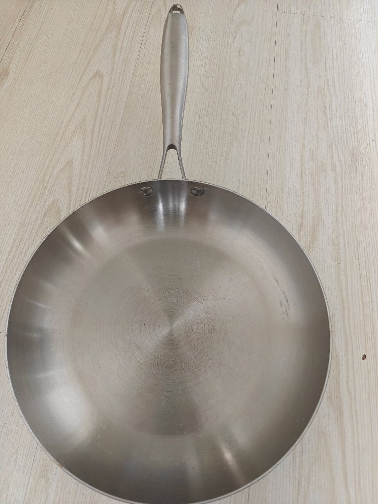 roestvrijstalen pan, 28cm, Huis en Inrichting, Ophalen of Verzenden, Metaal, Grijs, Overige merken