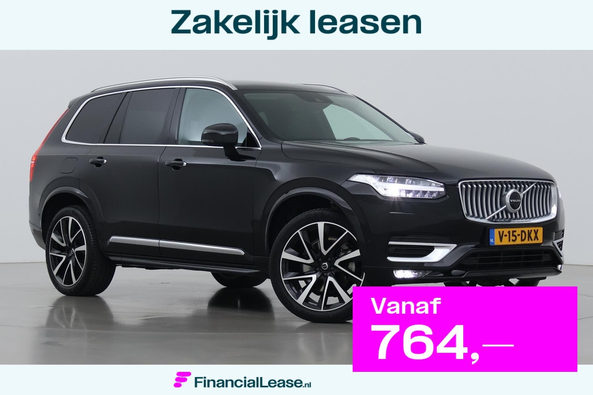 Volvo XC90 2.0 B5 AWD Inscription | GRIJS KENTEKEN | Bowers&, Automatische klimaatregeling, Gebruikt, Euro 6, 4 cilinders