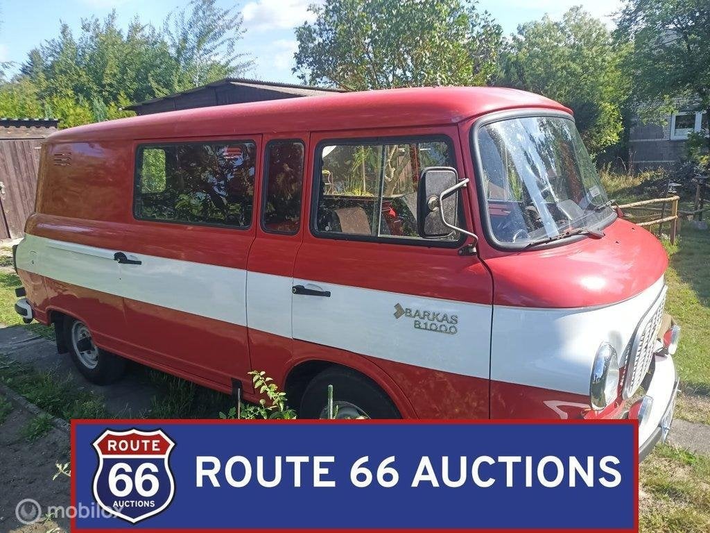 Barkas B 1000 | 1988 | Route 66 Auctions, Overige merken, Overige carrosserieën, Zwart, Bedrijf