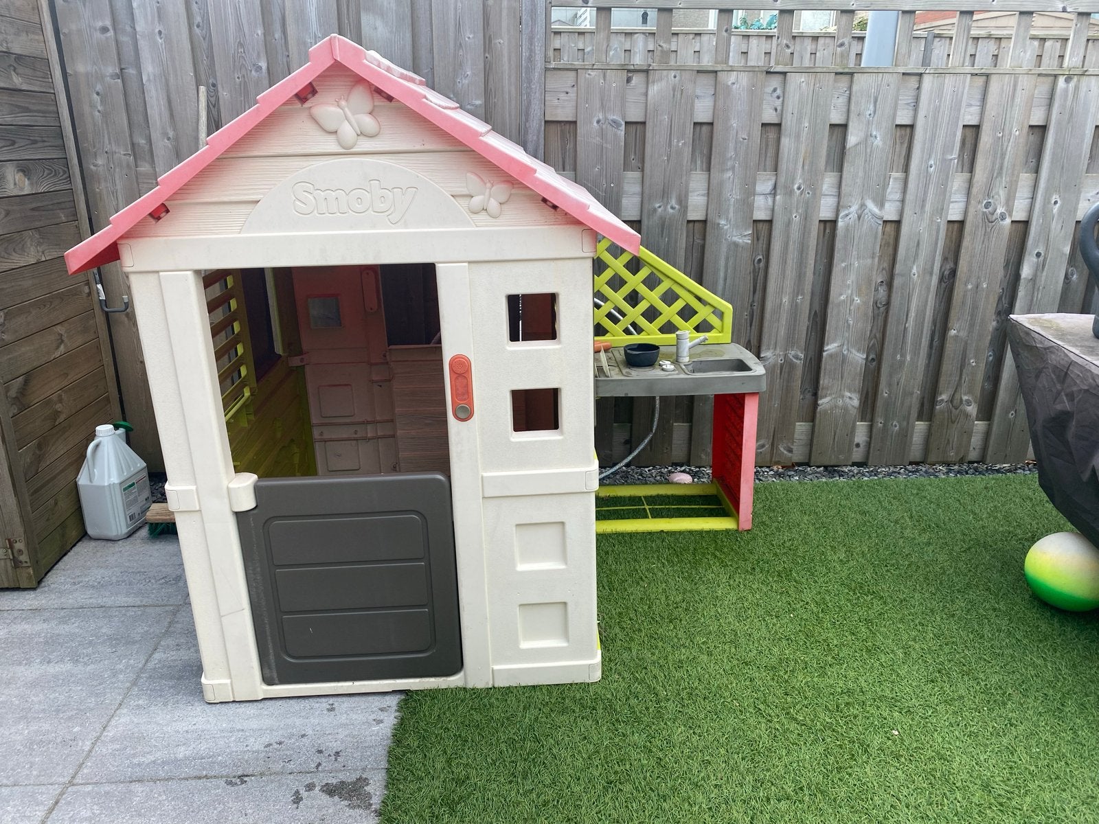 Smoby Speelhuisje met Keuken - Gebruikt, Ophalen, Gebruikt, Kunststof