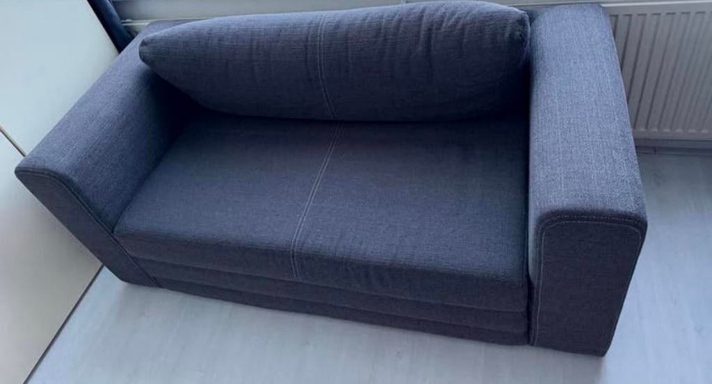 IKEA slaapbank Askeby, Ophalen, Eenpersoons, 140 cm, Zo goed als nieuw