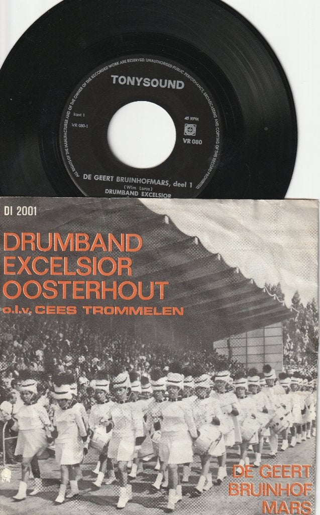 Oosterhout Drumband Excelsior – Geert Bruinhofmars HaFaBra, Ophalen, Gebruikt, 7 inch