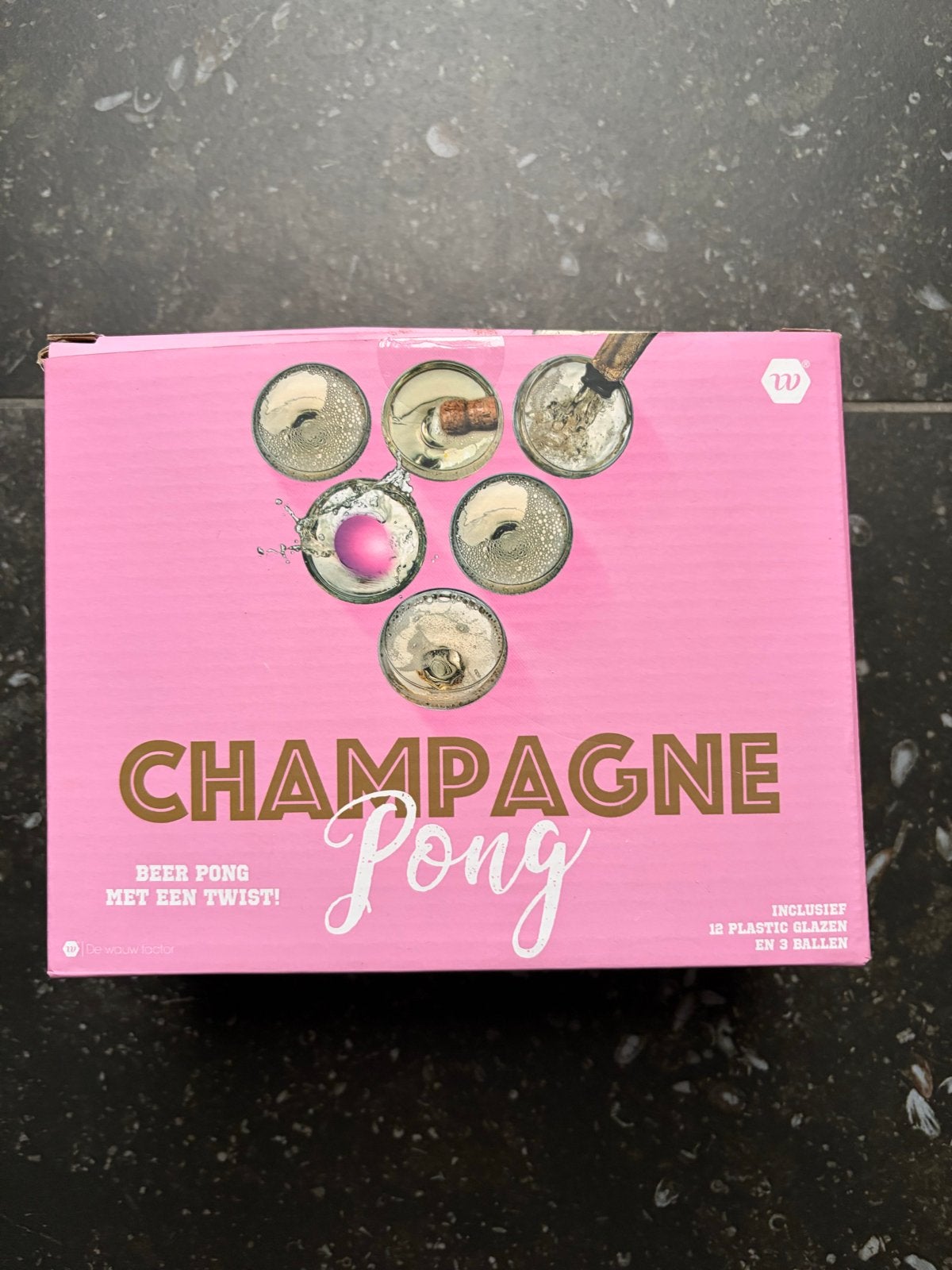 Nieuw Champagne Pong - Beer Pong met een twist!, Een of twee spelers, Ophalen of Verzenden, Nieuw