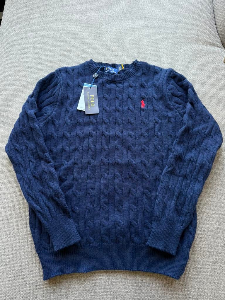 Ralph Lauren sweater knitwear, Verzenden, Nieuw, Maat 46 (S) of kleiner, Blauw
