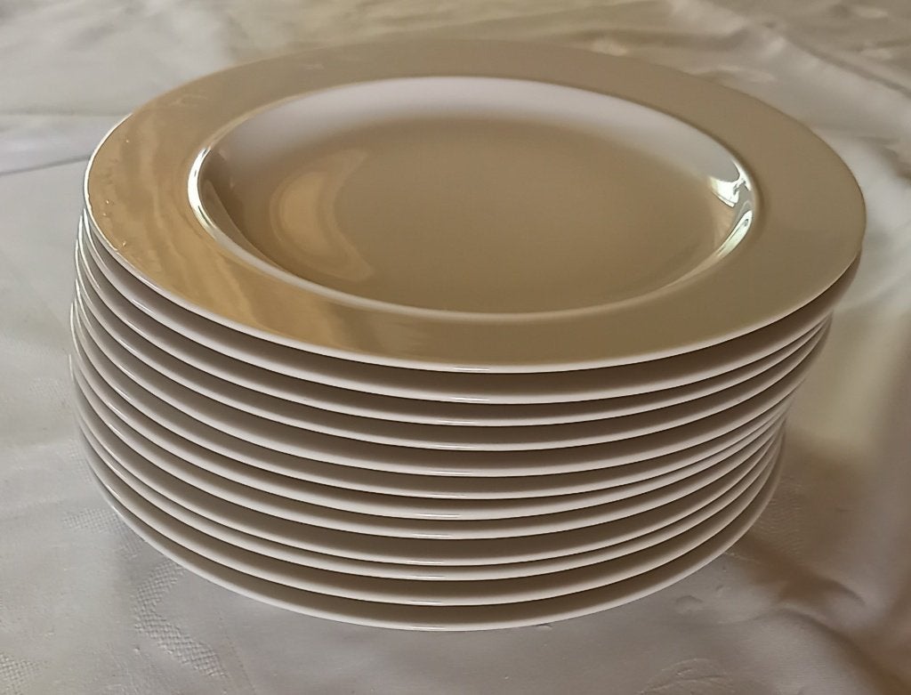 12x Alessi, Ettore Sottsass, La Bella Tavola, dinerborden, Huis en Inrichting, Ophalen of Verzenden, Zo goed als nieuw, Bord(en)