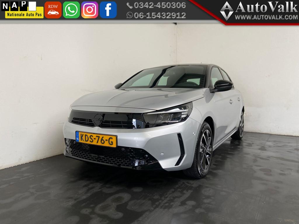 Opel Corsa 1.2 Turbo GS. Fabrieksgarantie! (bj 2025), Voorwielaandrijving, 101 pk, Gebruikt, Euro 6