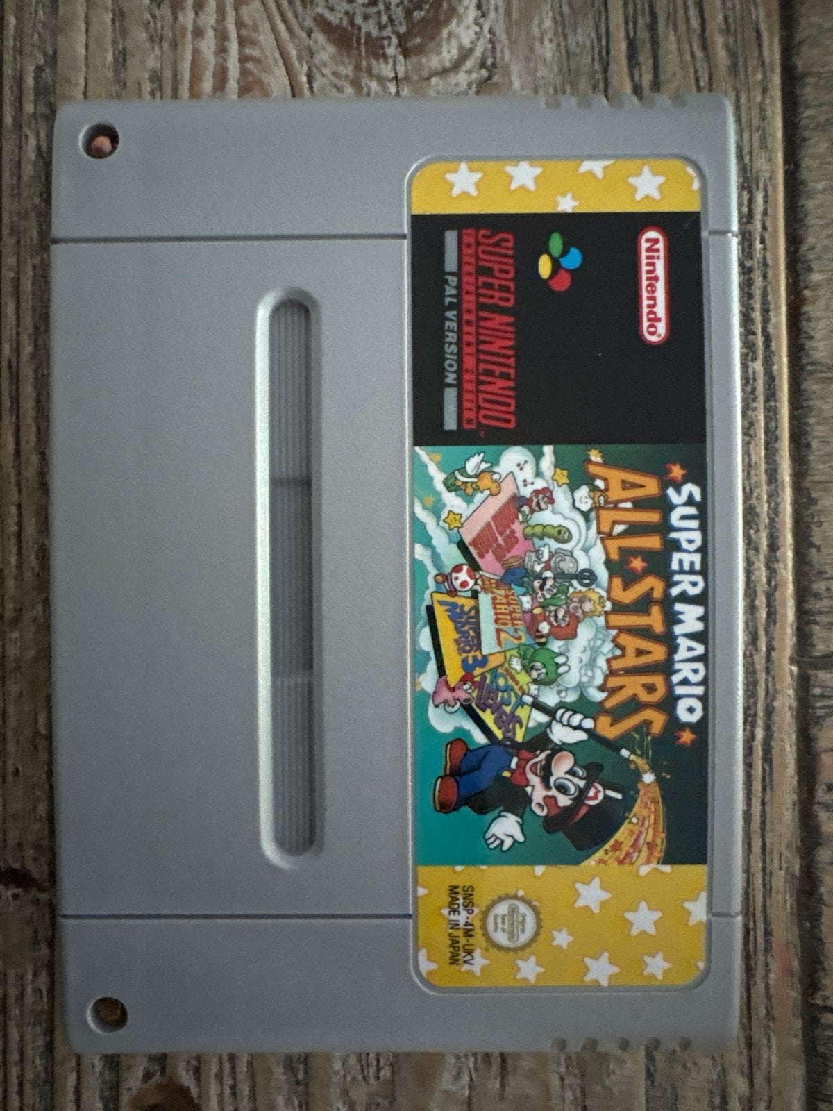 Super Mario All-Stars SNES PAL - Klassieke Mario-games, Ophalen, Gebruikt, 1 speler, Vanaf 3 jaar