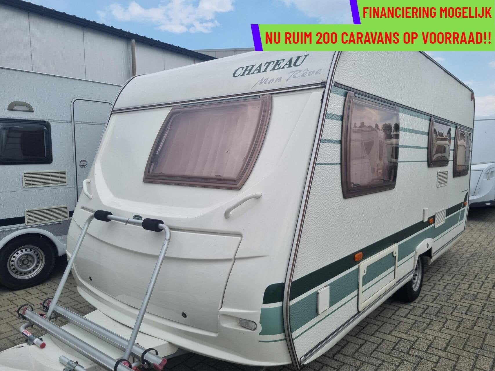 Chateau Calista 450 FRANSBED + MOVER + MAXX FAN + FIETSENDR, Mover, Chateau, Rondzit, Bedrijf