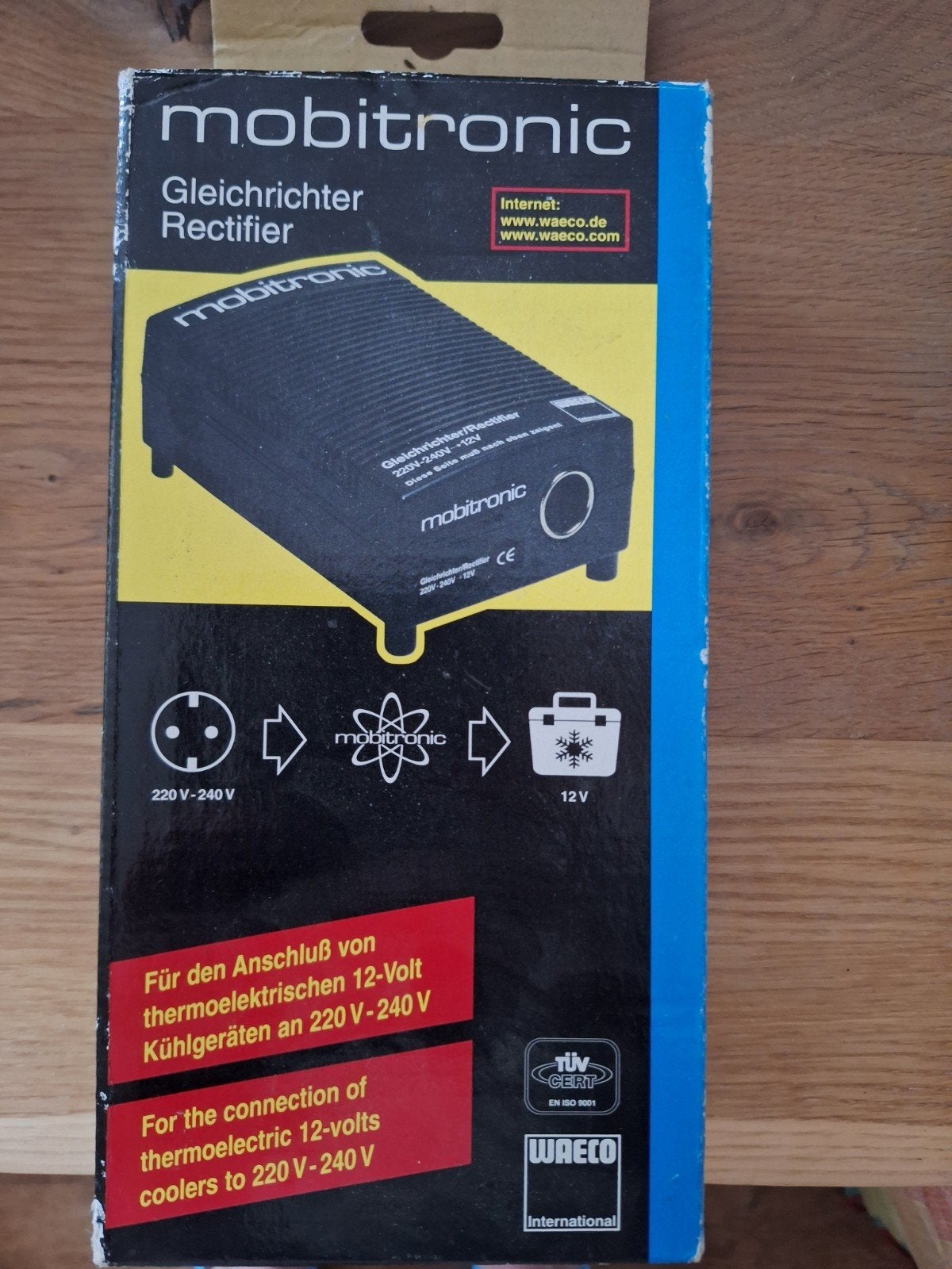 Mobitronic Gleichrichter/Rectifier 220-240V naar 12V, Ophalen of Verzenden