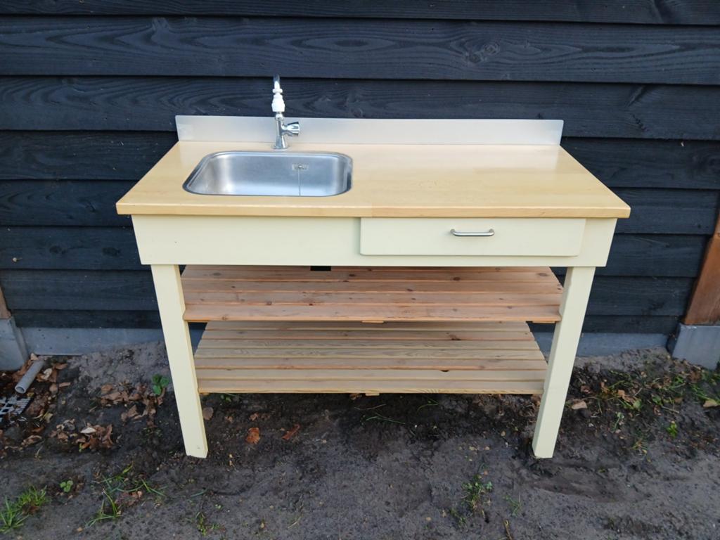 Tuinkeuken / werkblad, Ophalen, Gebruikt, Vrijstaand