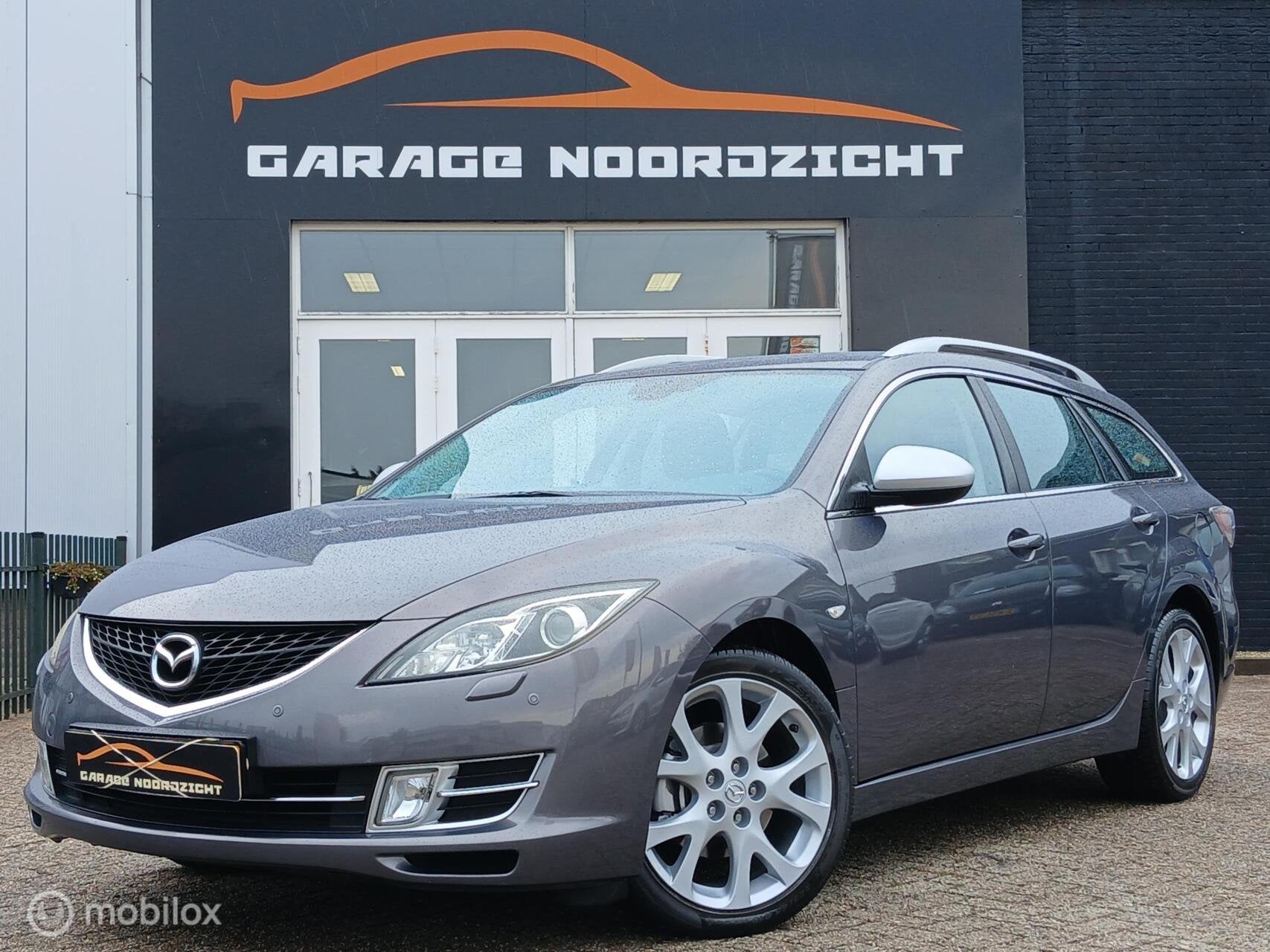 Mazda 6 Sportbreak 2.5 S-VT GT-M 170 PK, Auto's, Mazda, Gebruikt, 4 cilinders, 6 sportbreak, Leder