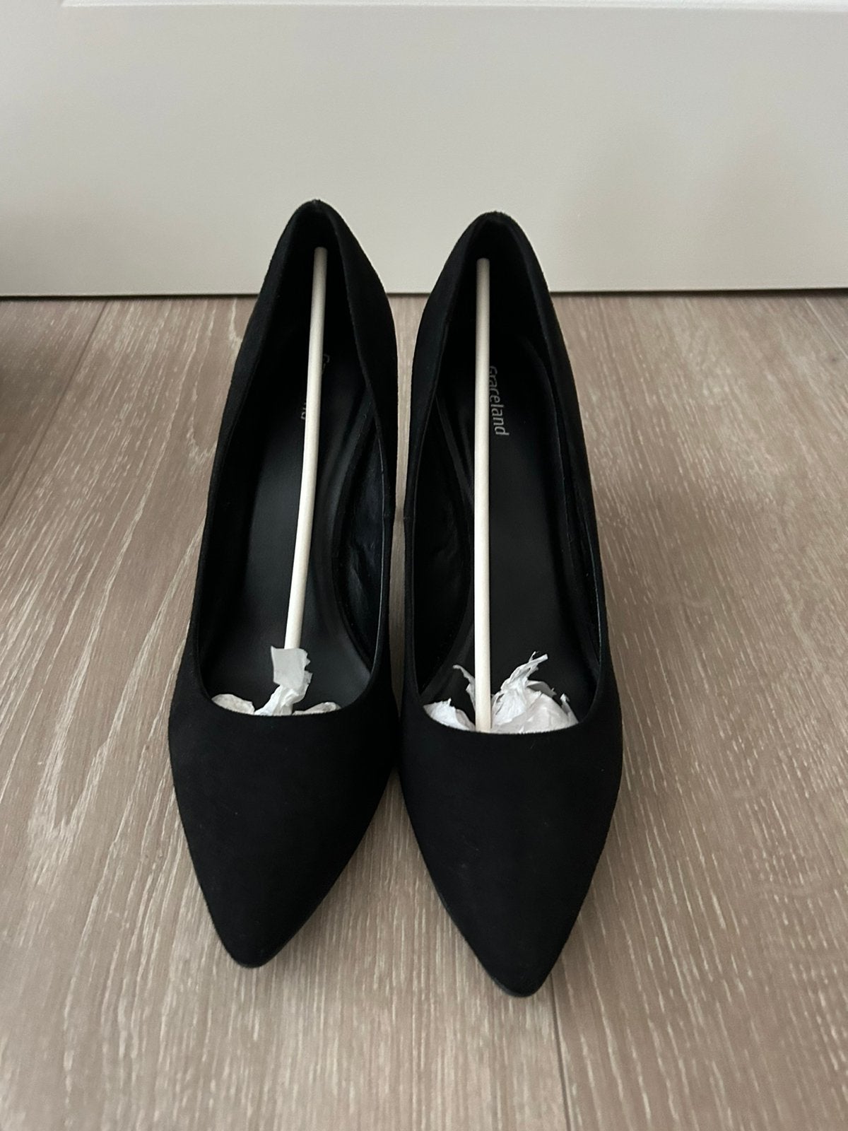 Zwarte suede pumps maat 41 Graceland, Ophalen of Verzenden, Zo goed als nieuw, Zwart