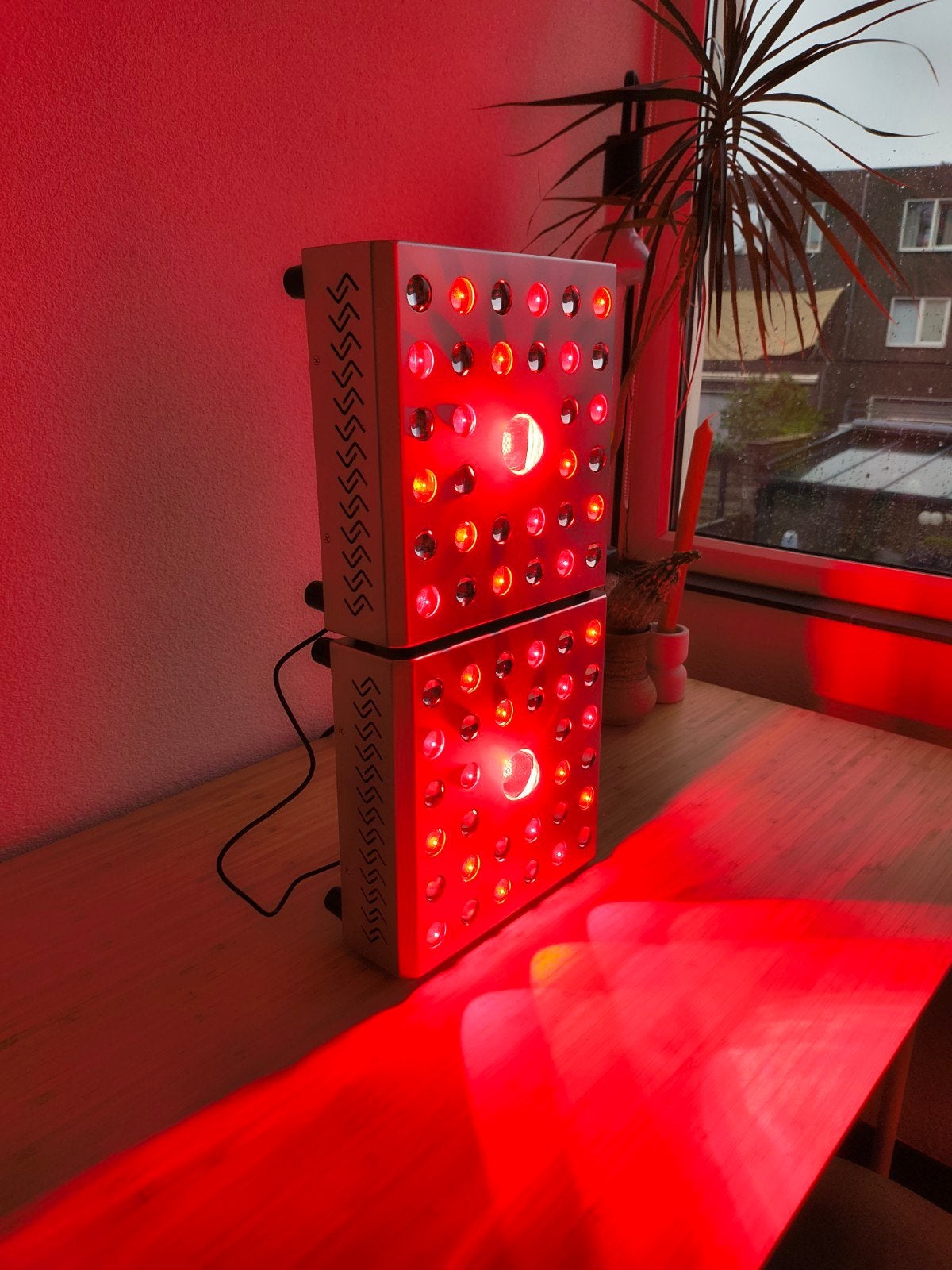 Rood en nabij rood licht therapie red light panelen 2 stuks, Ophalen of Verzenden, Zo goed als nieuw, Overige typen