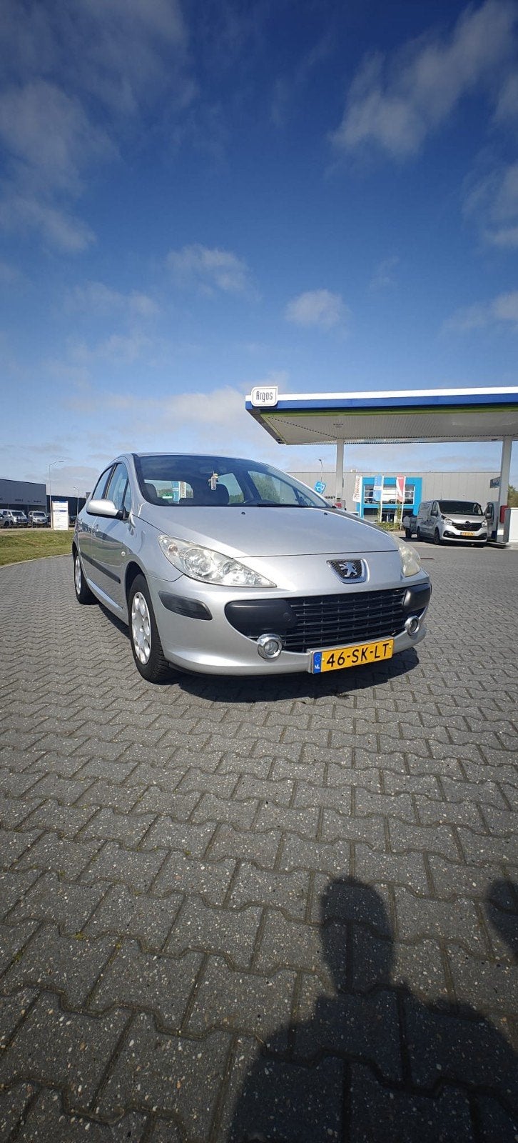Peugeot 307 1.6 automaat, Auto's, Stof, Beige, 4 cilinders, Origineel Nederlands
