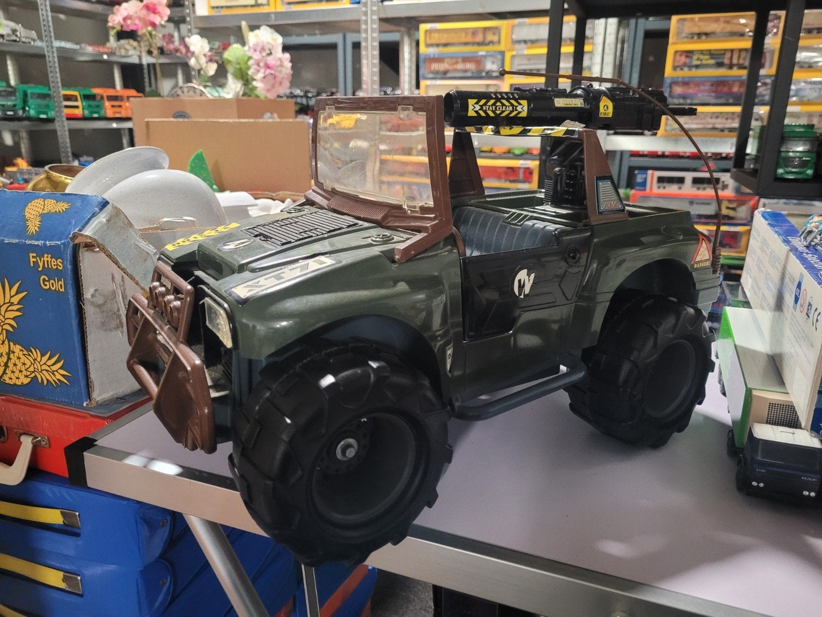 Legerjeep, T, Ophalen of Verzenden, Zo goed als nieuw, Tonka