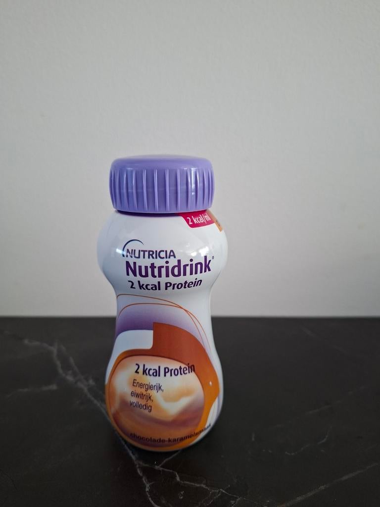 122 flesjes Nutricia Nutridrink 200ml. Chocola-karamelsmaak, Ophalen
