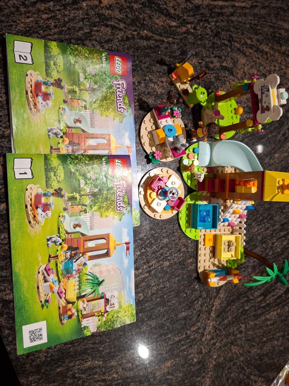 Lego Friends 41698 Dieren Speeltuin - Zo goed als nieuw, Lego, Ophalen of Verzenden, Zo goed als nieuw, Complete set