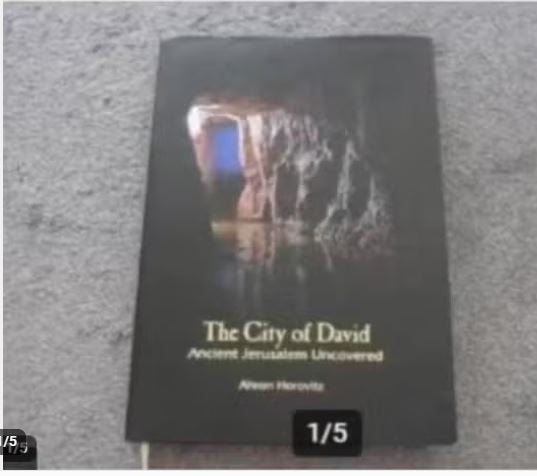 The city of David Ancient Jerusalem uncovered Horovitz, 14e eeuw of eerder, Ophalen of Verzenden, Zo goed als nieuw, Horovitz