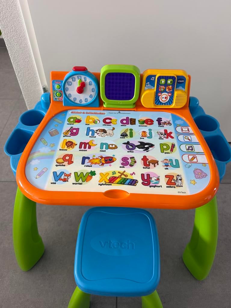 VTech Speelbureau Compleet en Super Nette Staat, Ophalen of Verzenden, Zo goed als nieuw, Taal en Lezen, Met geluid