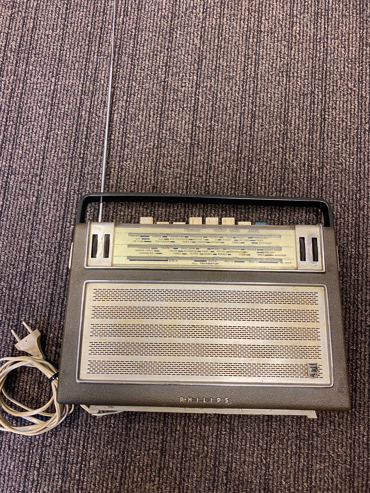 Philips transistor radio 1966, Ophalen of Verzenden