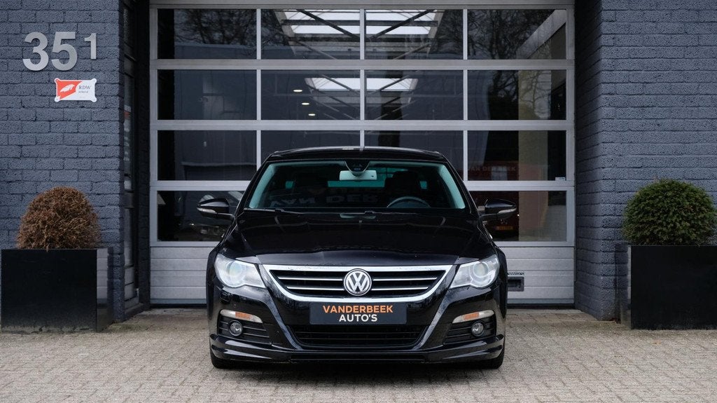 Volkswagen Passat CC 2.0 TSI 4p. 211PK R-Line ACC|DCC|NAVI, Zwart, 4 cilinders, 1984 cc, Zwart