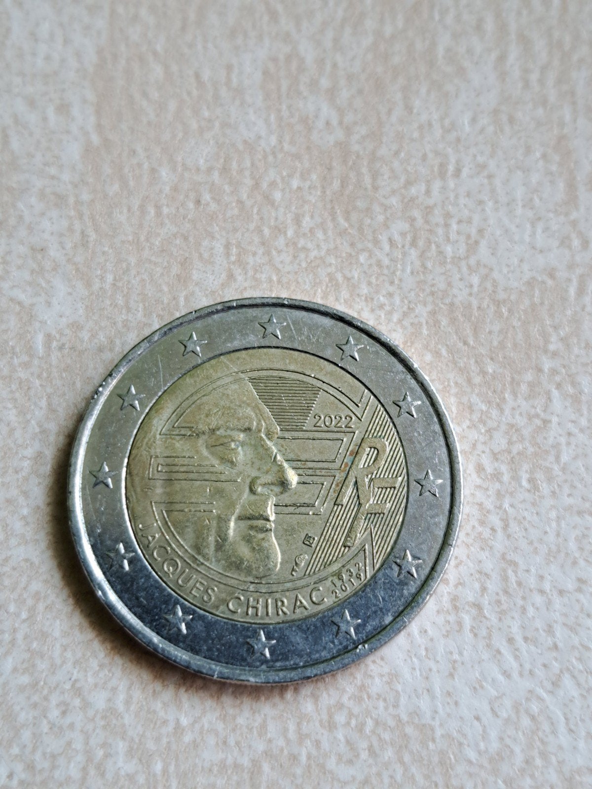 2 euro cc Frankrijk Jacques Chirac 2022, Postzegels en Munten, Munten | Europa | Euromunten, Ophalen of Verzenden, Frankrijk, 2 euro