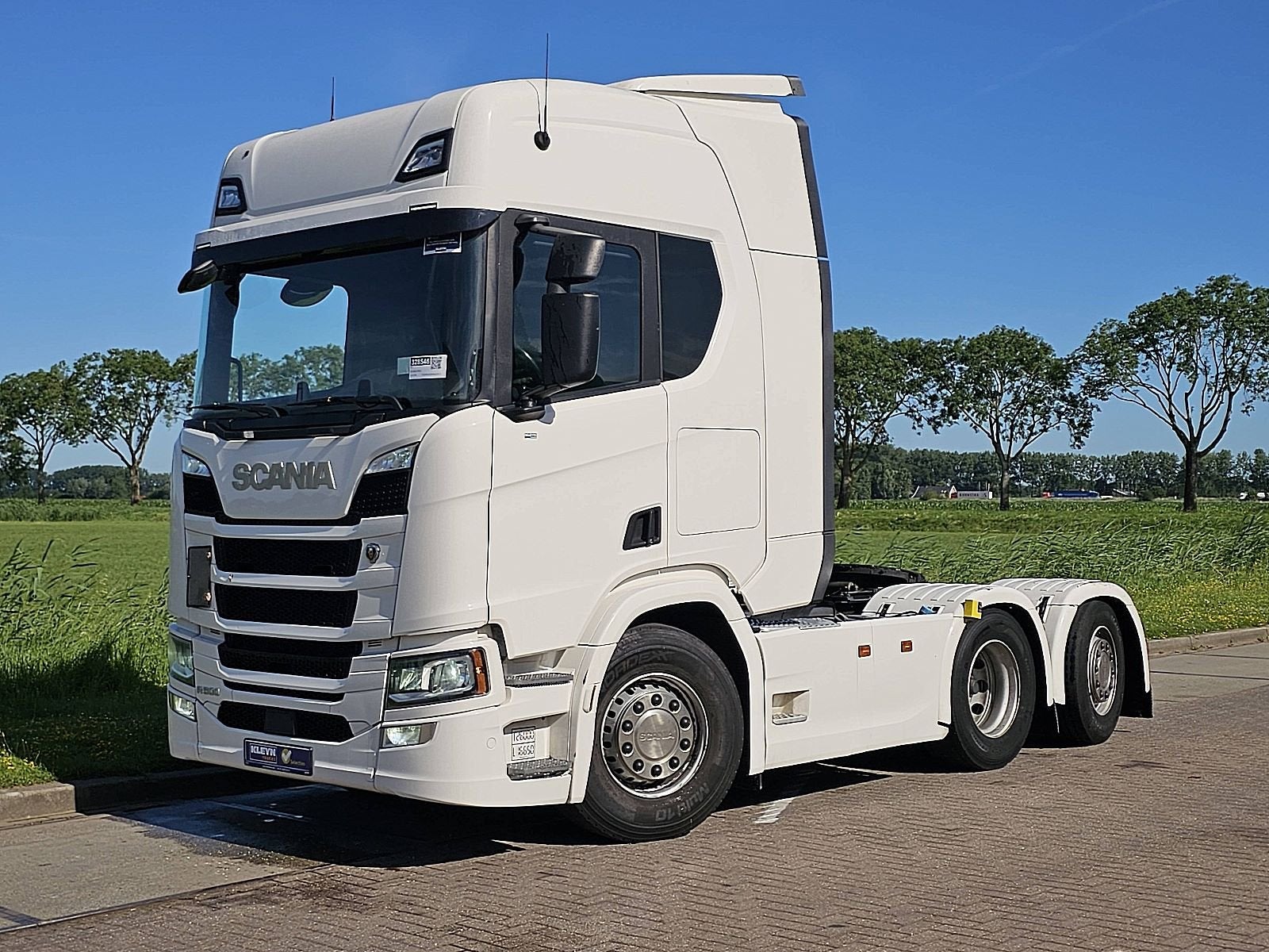 SCANIA R500 6x2*4 nb leather, Automaat, Euro 6, Scania, Wit