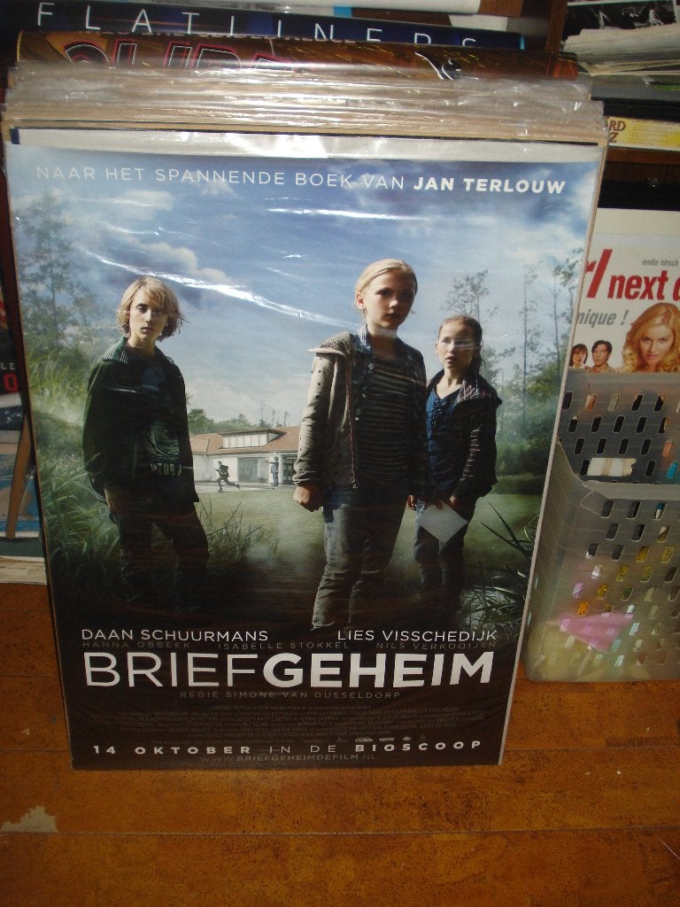 Briefgeheim Filmposter, Verzamelen, Ophalen, Rechthoekig Staand, Zo goed als nieuw, A1 t/m A3