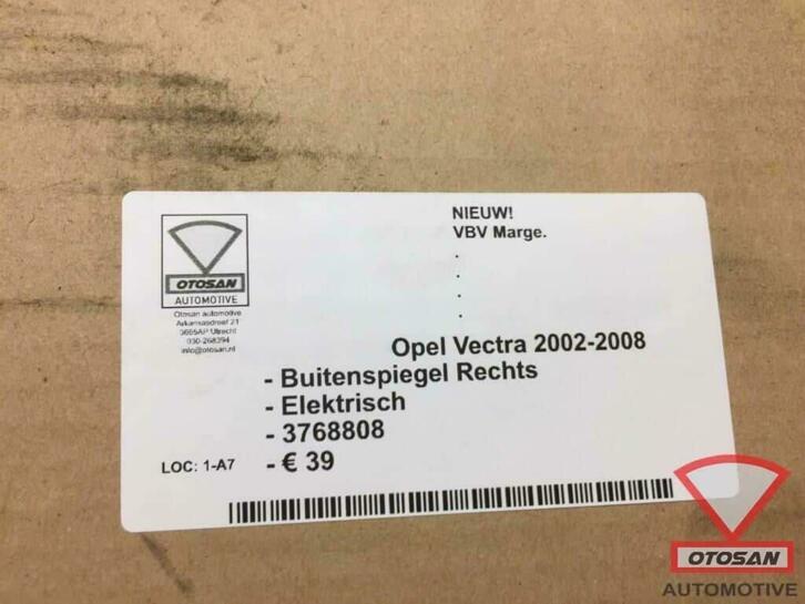 opel vectra c 2002 2008 buitenspiegel spiegel rechts elekt., Ophalen of Verzenden, Kontakt@opel-infoservice.de, Opel, Bahnhofsplatz 1
65423  Russelsheim am Main, DE