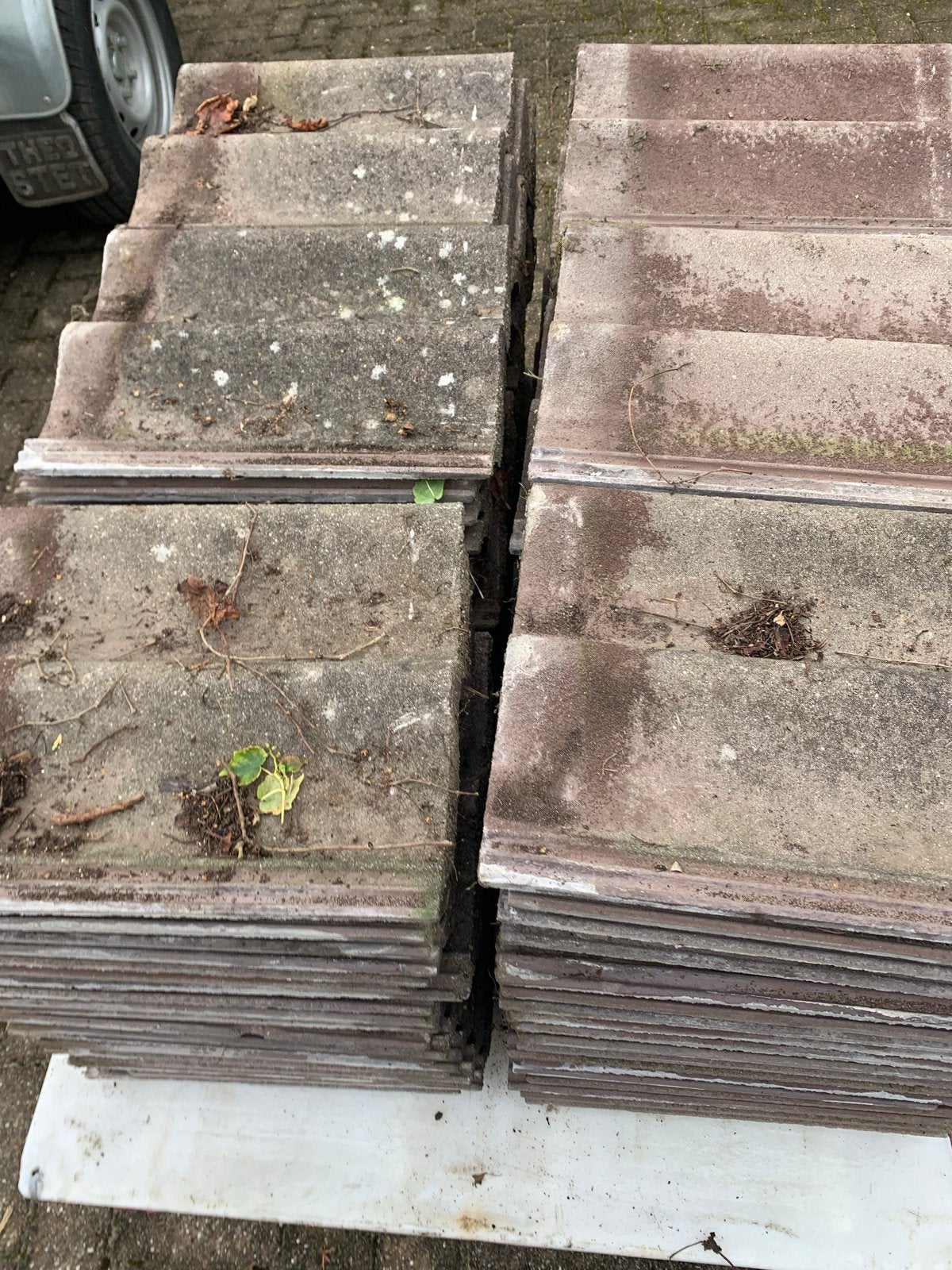 RBB Sneldekkers - 140 stuks, Ophalen, Gebruikt, Steen of Klei, 15 m² of meer