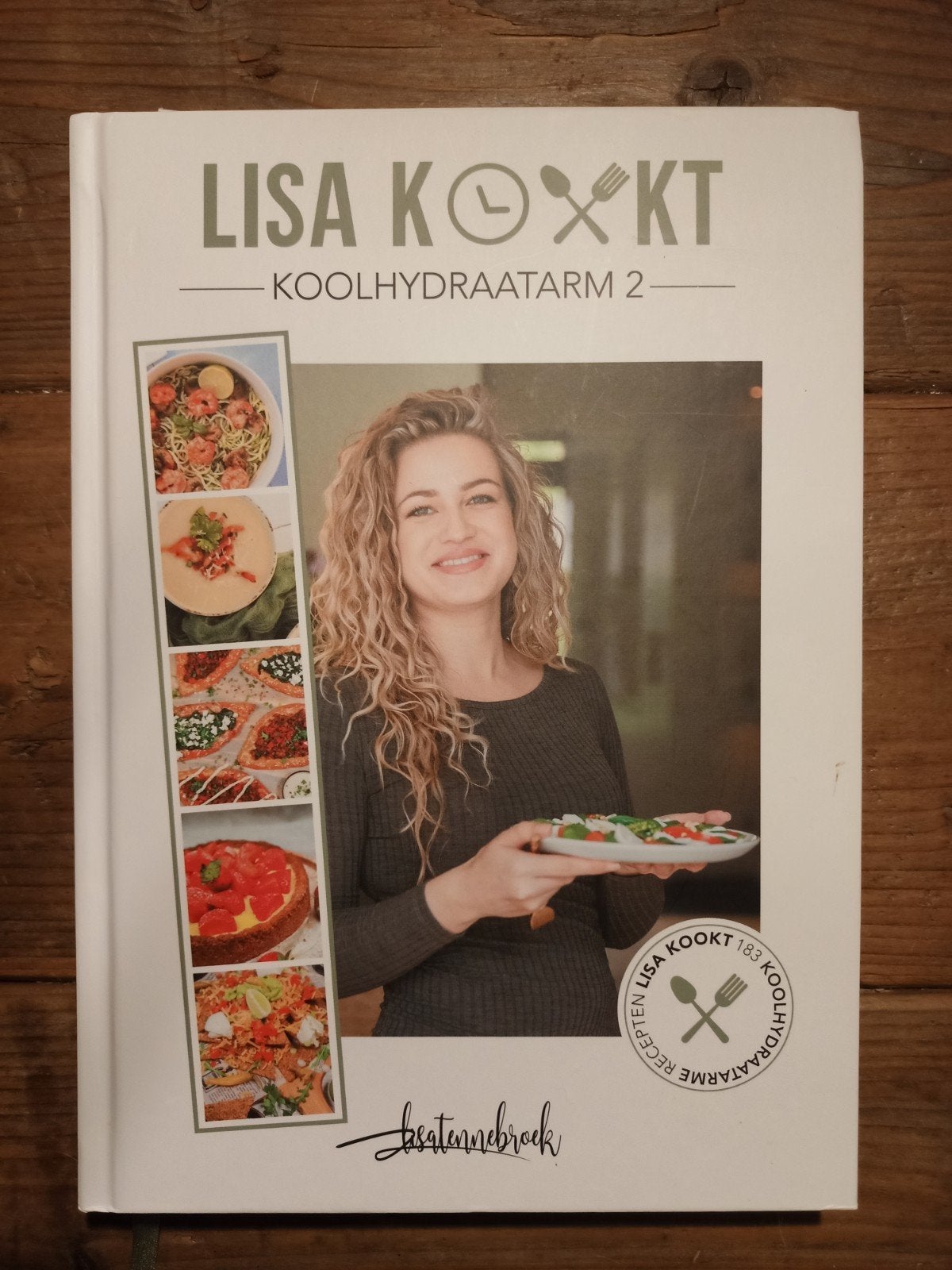 Lisa Kookt Koolhydraatarm 2 - Kookboek, Boeken, Lisa Sattannebroek, Ophalen of Verzenden, Zo goed als nieuw, Gezond koken