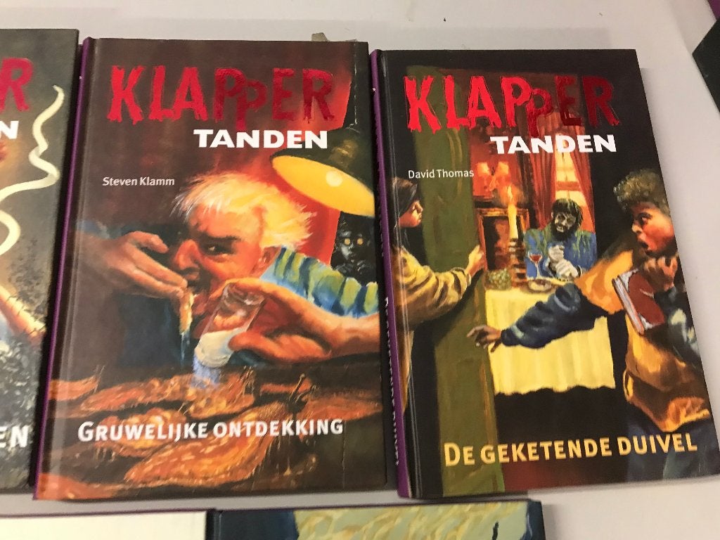 T.K. nog 8 boeken Klappertanden boeken zie actuele lijst, Boeken, Kinderboeken | Jeugd | 10 tot 12 jaar, Ophalen of Verzenden