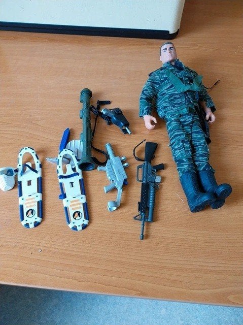 2x Action Man camouflage-uniform, Ophalen of Verzenden