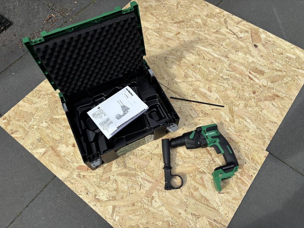 Hikoki boorhamer DH18DPB SDS Plus (body) met systainer, Ophalen of Verzenden, Nieuw, Boor- en/of Breekhamer, Variabele snelheid