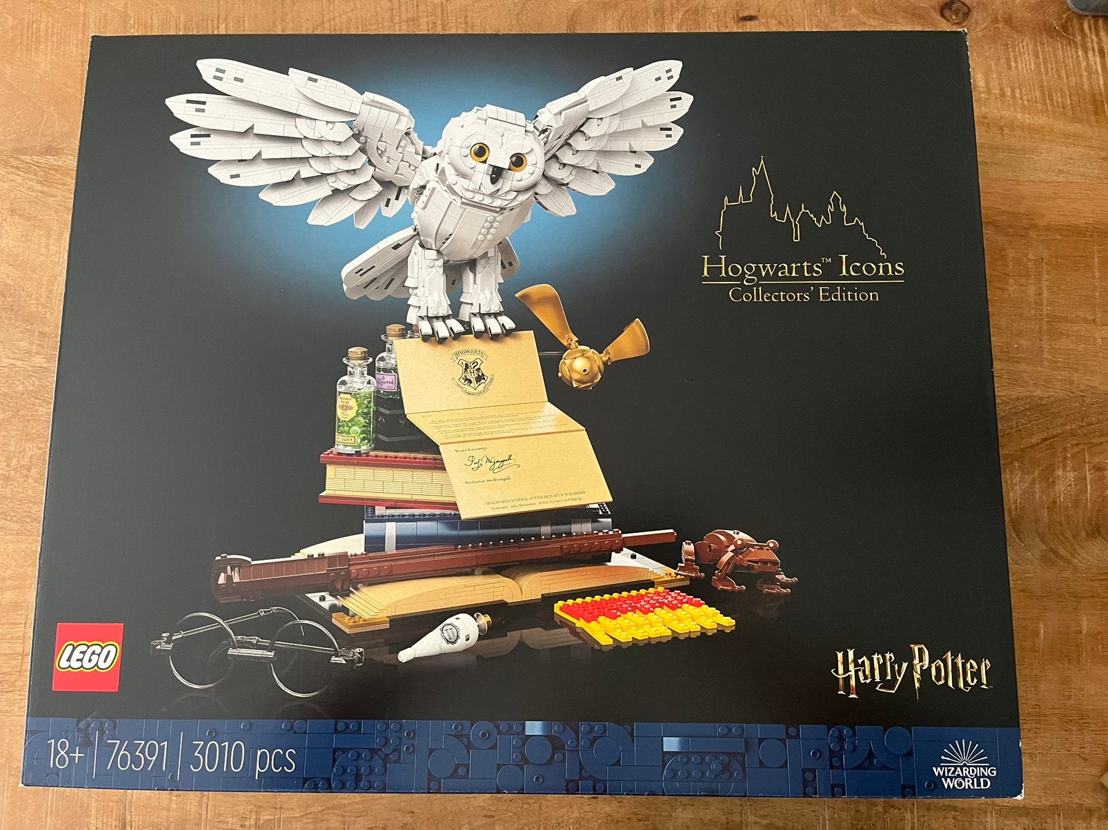 Lego 76491 - Harry Potter Zweinstein Iconen, Ophalen of Verzenden, Zo goed als nieuw
