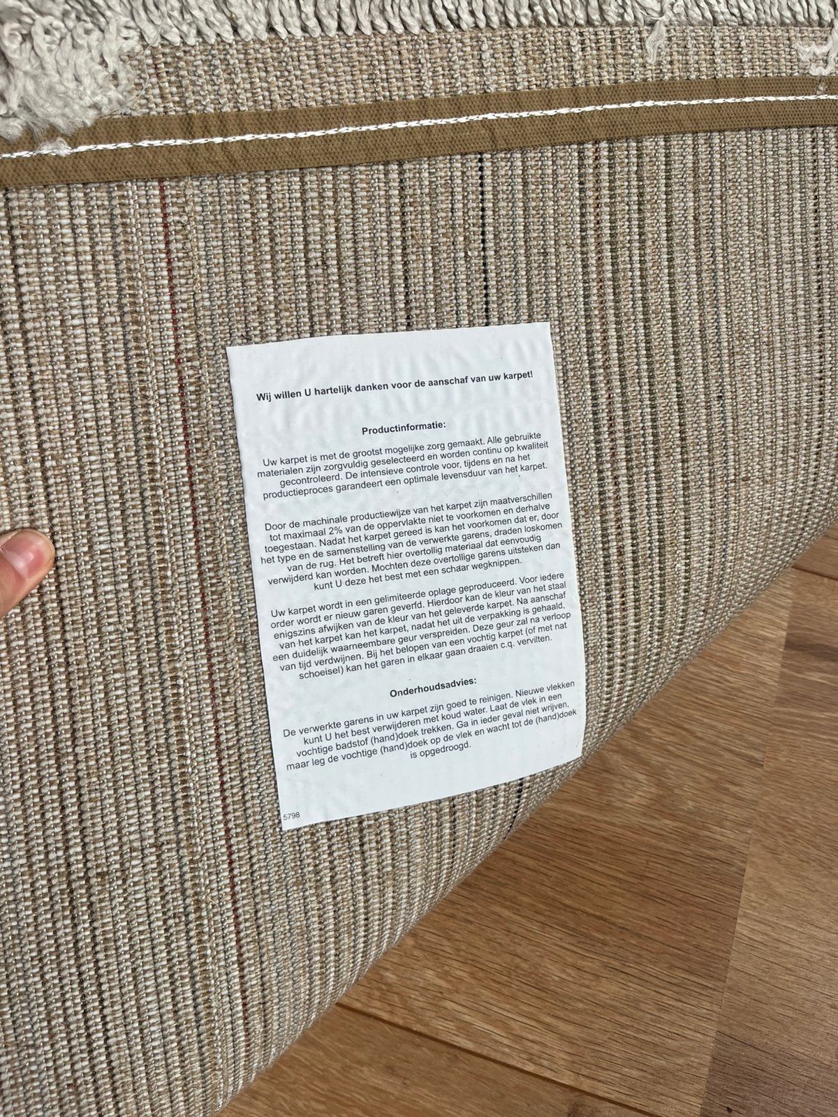 Karwei Vloerkleed Kayra 160x230 cm, Ophalen