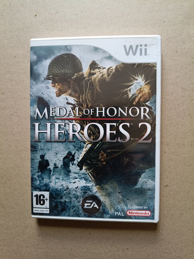 medal of honor heroes 2 nintendo wii, Spelcomputers en Games, Games | Nintendo Wii, Vanaf 18 jaar, Shooter, 1 speler, Ophalen of Verzenden
