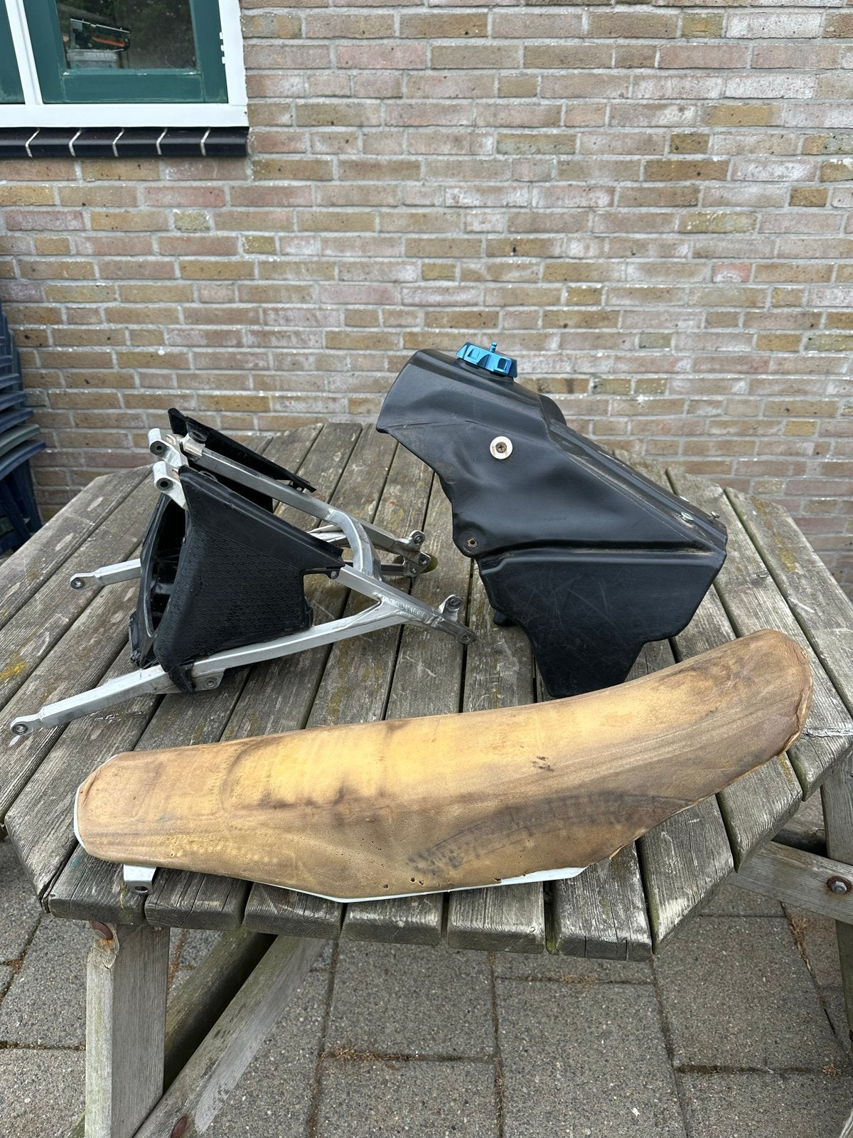 VDLaar kit Yamaha YZ125 YZ250 - Tank, Subframe, Zadel, Motoren, Ophalen of Verzenden, Gebruikt