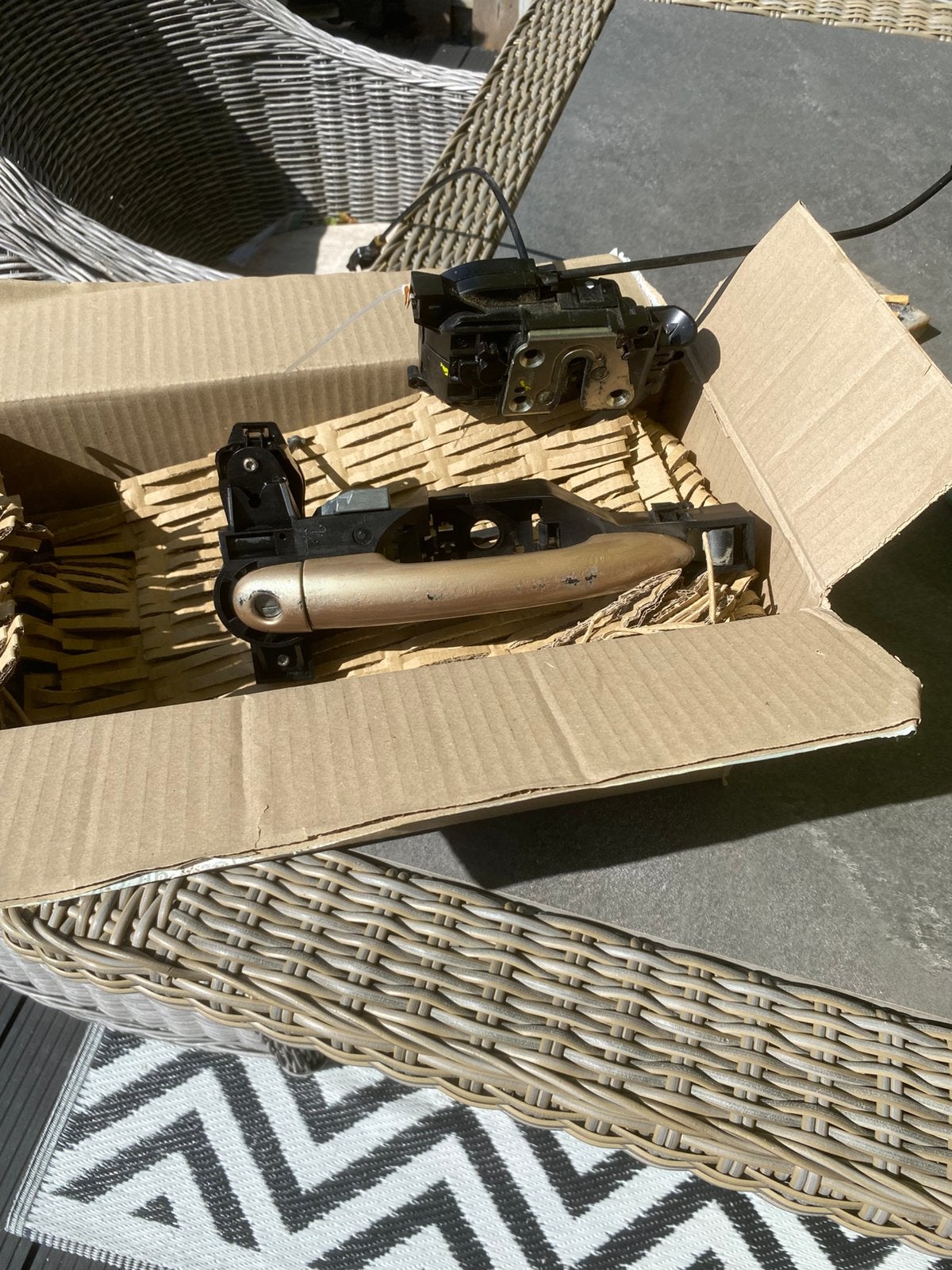 Te koop Renault Modus linker deur slot compleet, Ophalen of Verzenden, Gebruikt