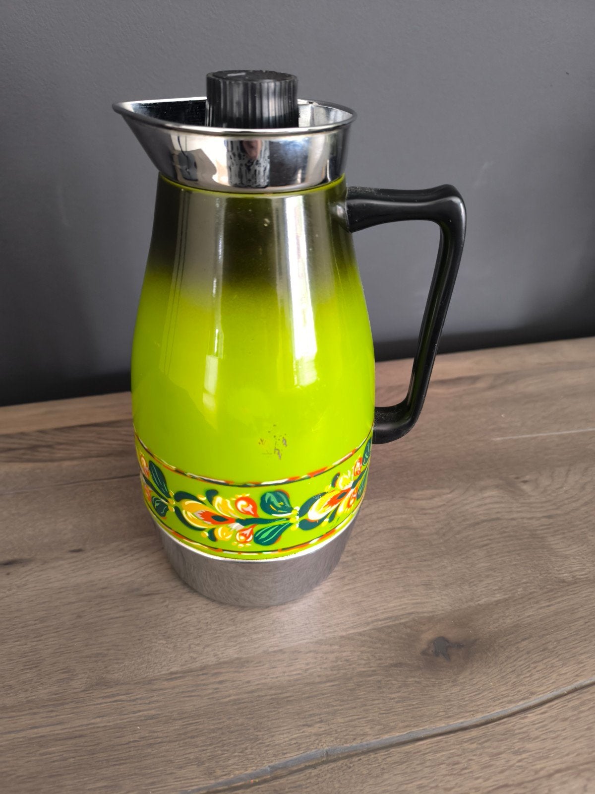 te koop: Vintage Beka thermoskan jaren 70, Ophalen, Gebruikt