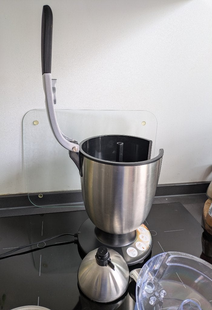 Citruspers Princess roestvrijstaal, Ophalen, Zo goed als nieuw, Elektrisch, Citruspers