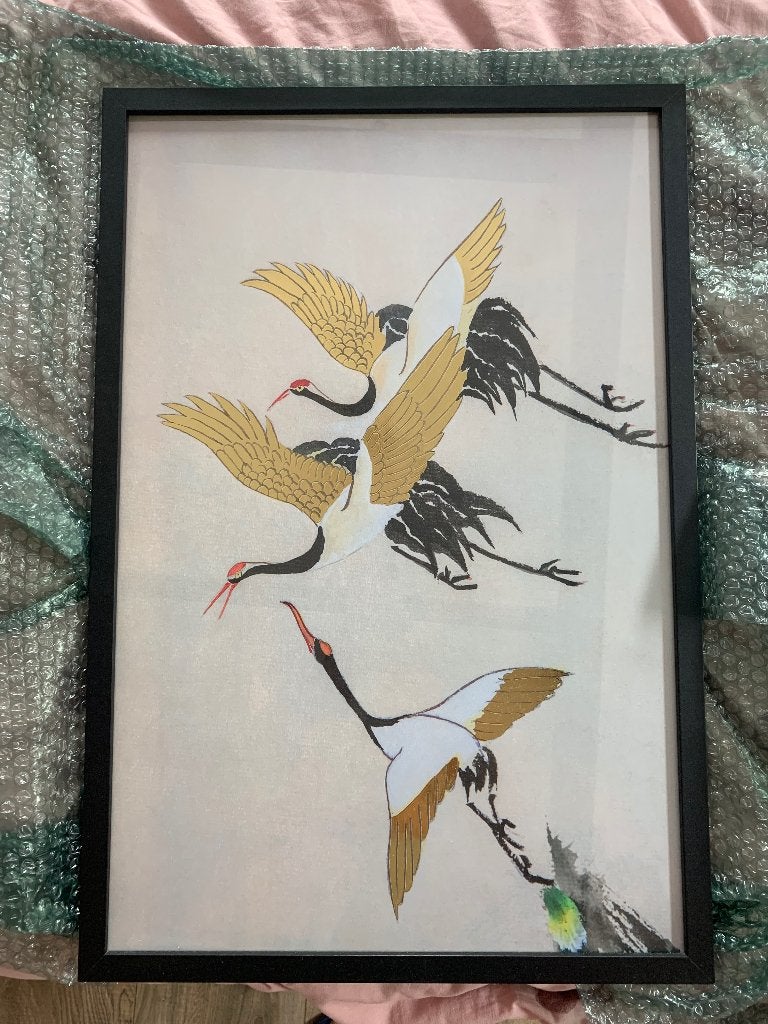 Poster inclusief lijst, Ophalen, Gebruikt, 43 cm, Posterlijst