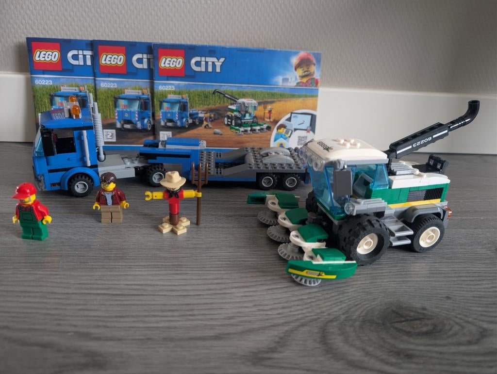 Lego City 60223 maaidorser transport, Ophalen of Verzenden