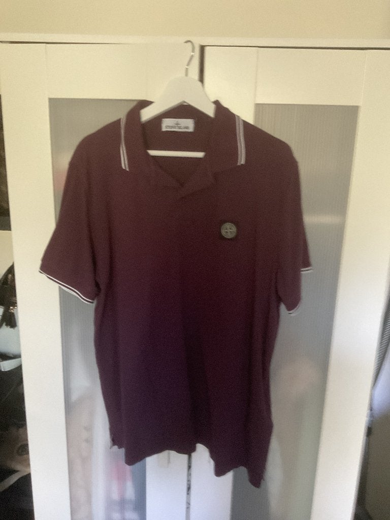 stone island polo, Ophalen of Verzenden, Stone Island, Rood, Maat 56/58 (XL)