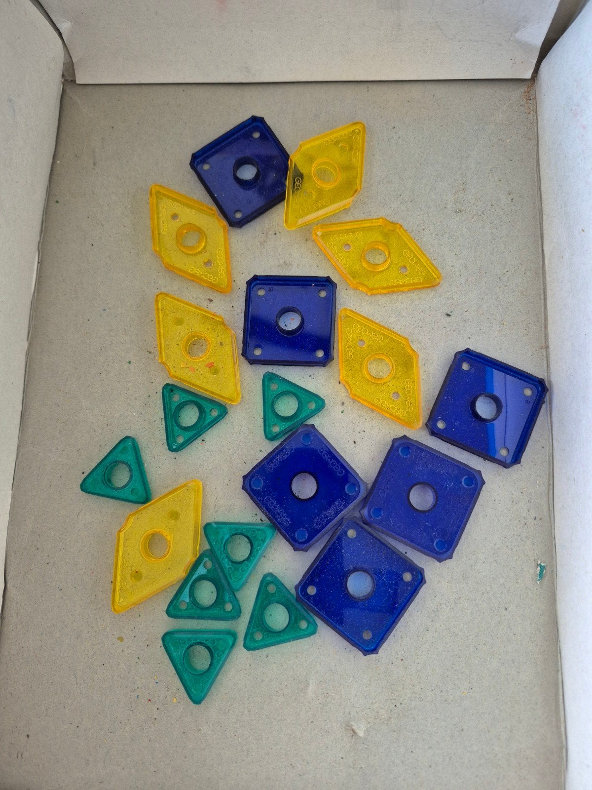geomag figuren, Kinderen en Baby's, Ophalen of Verzenden, Zo goed als nieuw