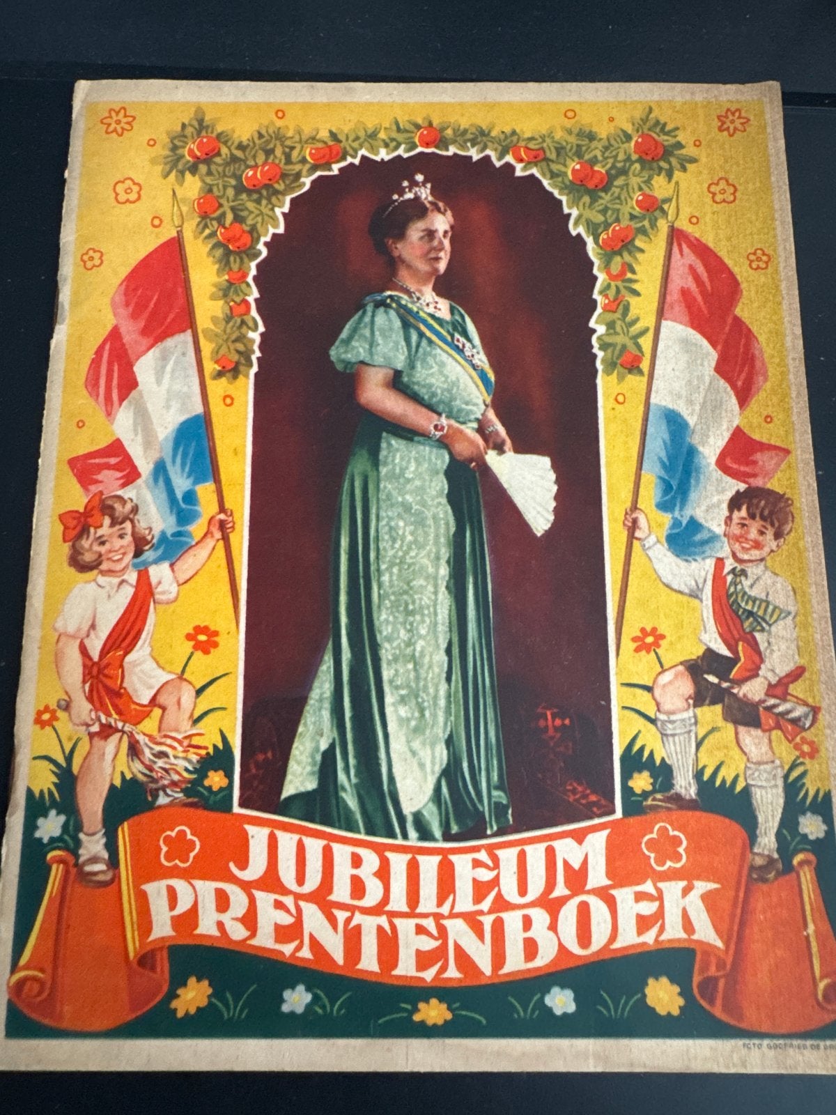 Jubileum Prentenboek Koningin Wilhelmina R.O.L. Verzekering, Boeken, Ophalen of Verzenden, Gelezen, Prentenboek