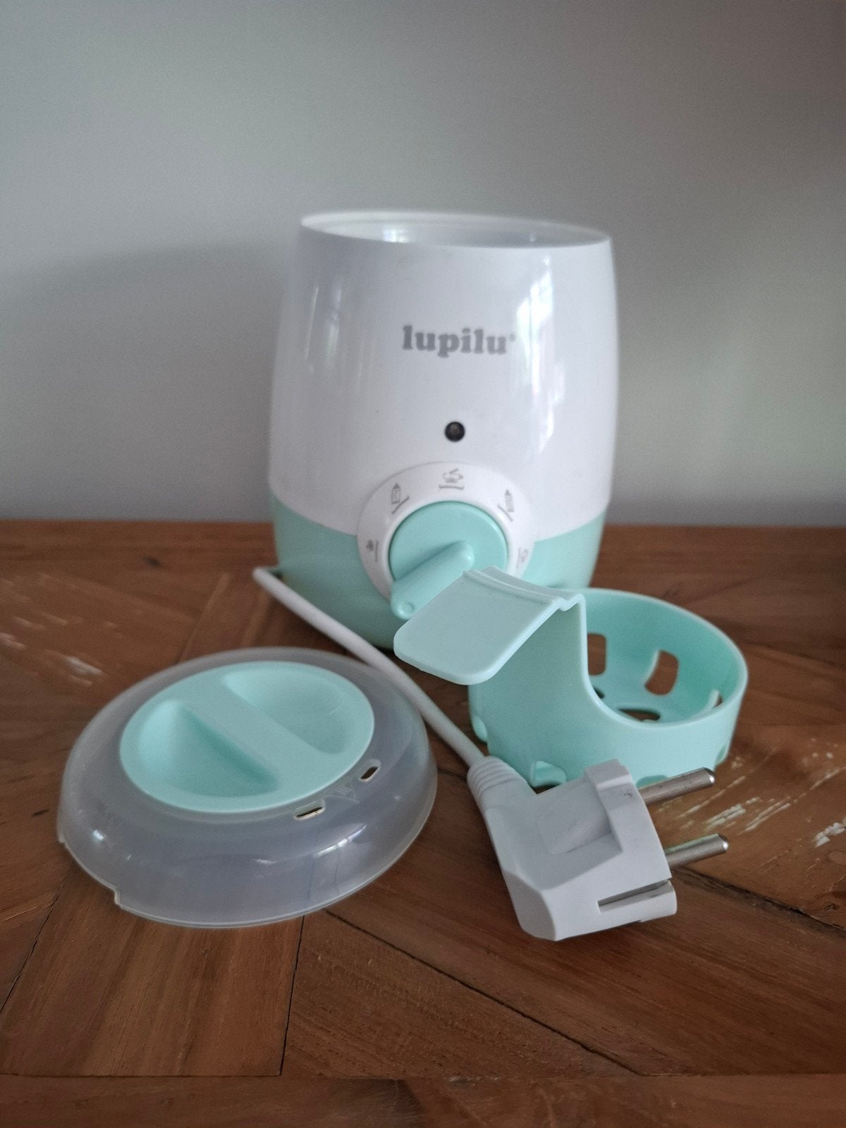 Lupilu Babyflessenwarmer, Ophalen, Zo goed als nieuw, Stoomfunctie, Flessen- of potjesverwarmer
